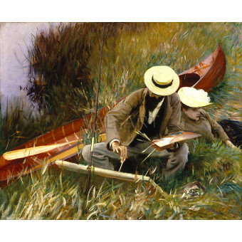 РЕПРОДУКЦИИ НА КАРТИНИ Етюд на открито (1889)